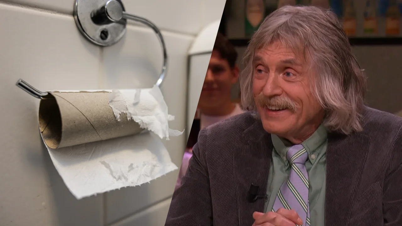 Johan doet serieuze analyse van toiletpapier: 'Er zit heel erg verschil in de zachtheid'