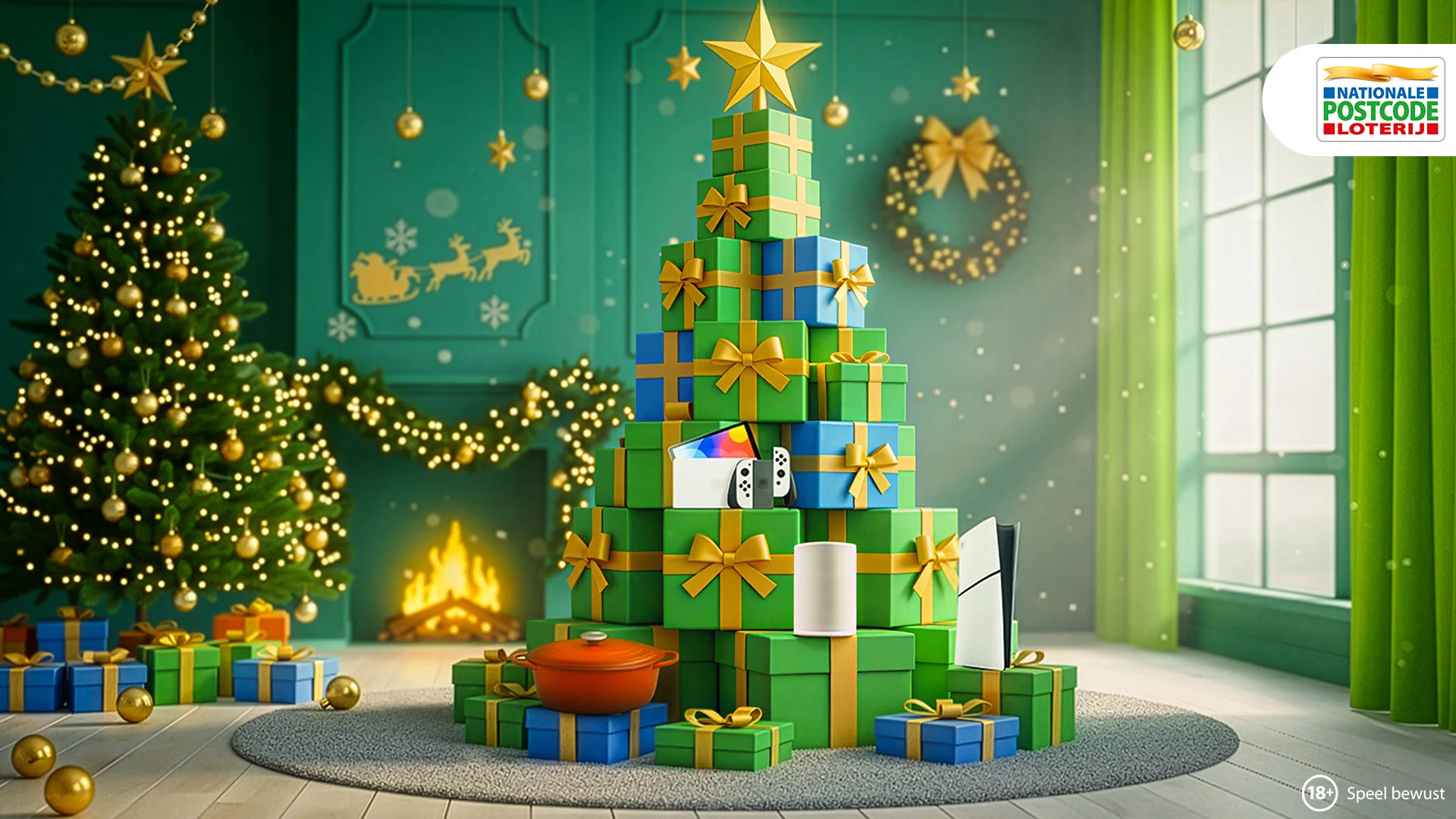 Maak kans op de Postcode Loterij Prijs van de Dag én een Radio 10 kerstpakket!