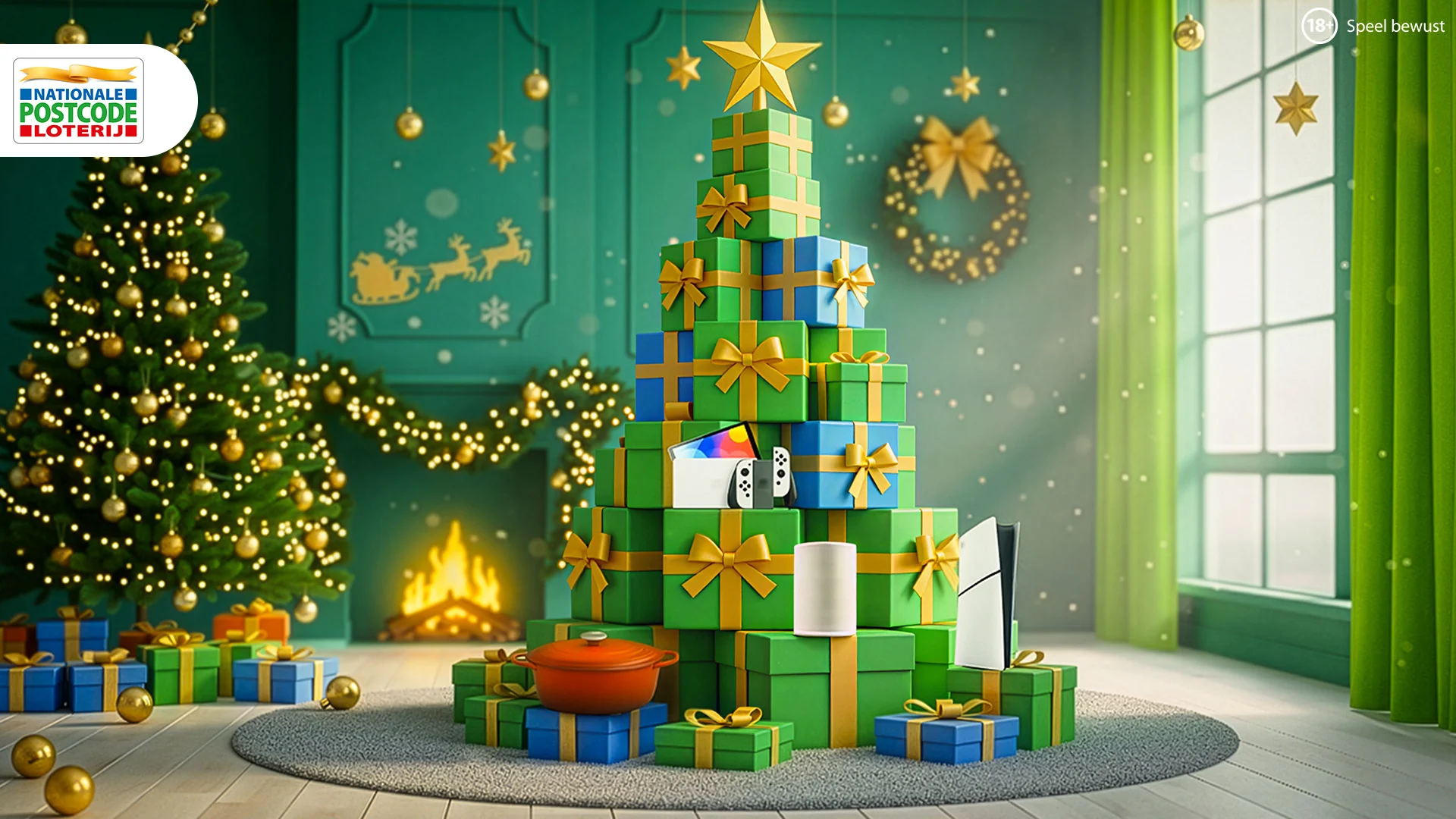 Maak kans op de Postcode Loterij Prijs van de Dag én een Radio 10 kerstpakket!