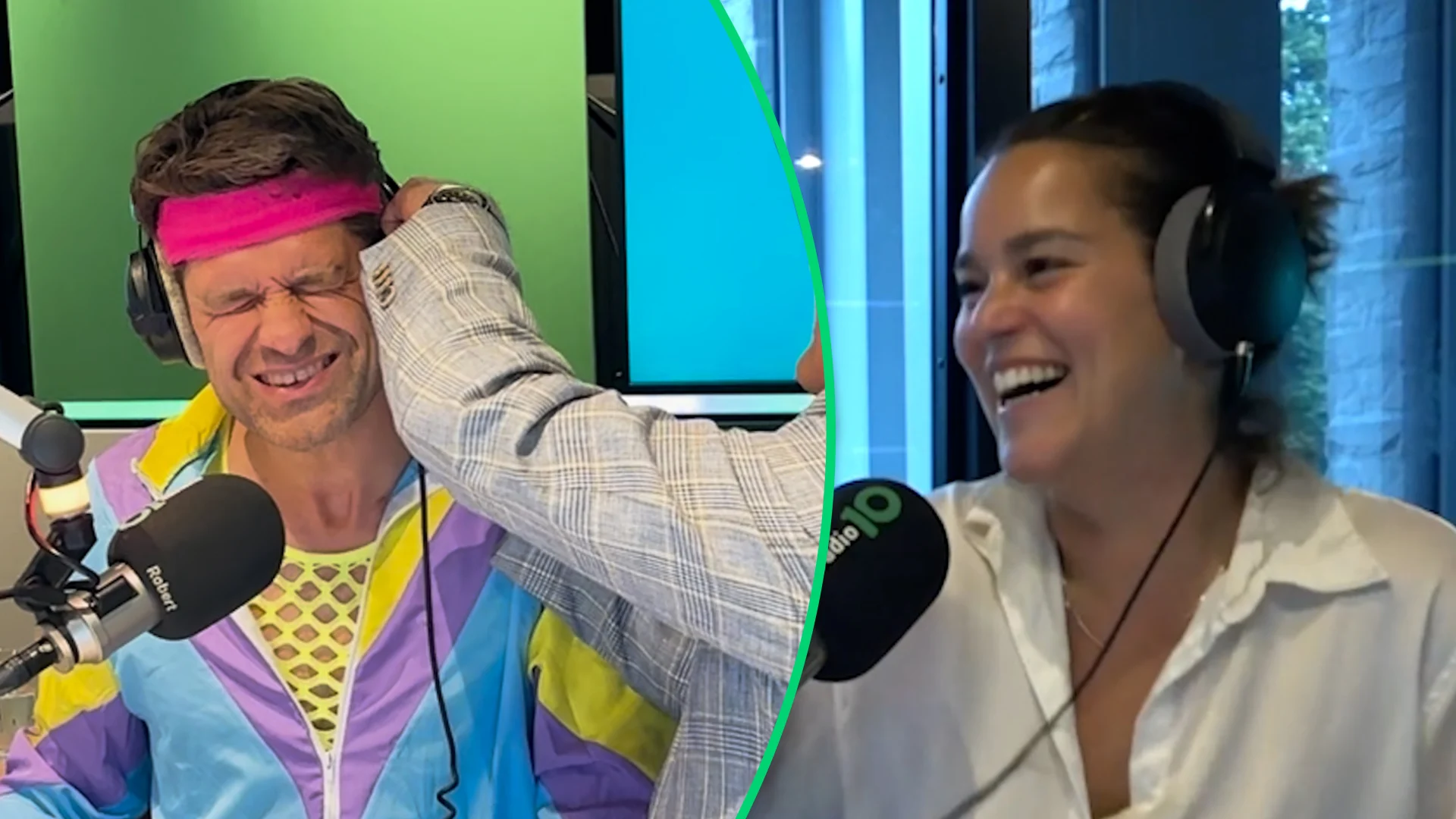 Zo liep de weddenschap van Robert en Kim af...