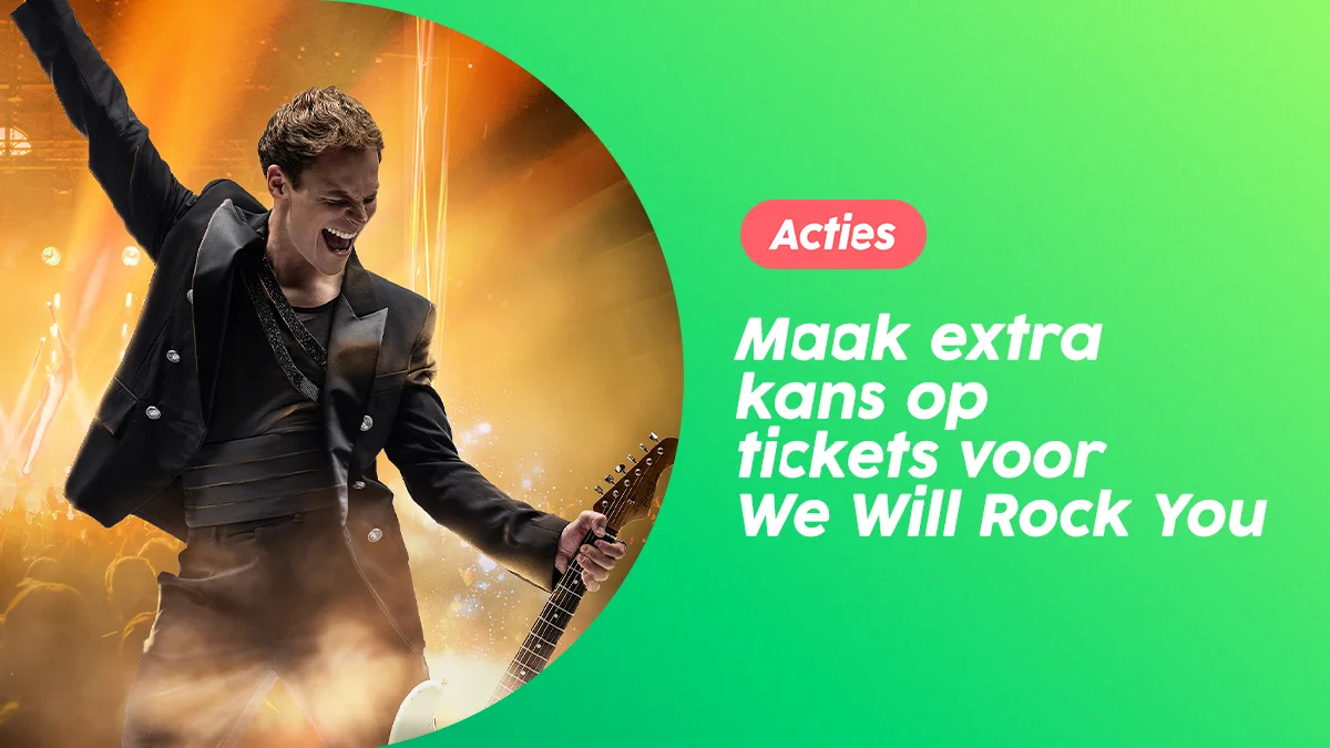 Extra kans op tickets voor We Will Rock You: schrijf je in!