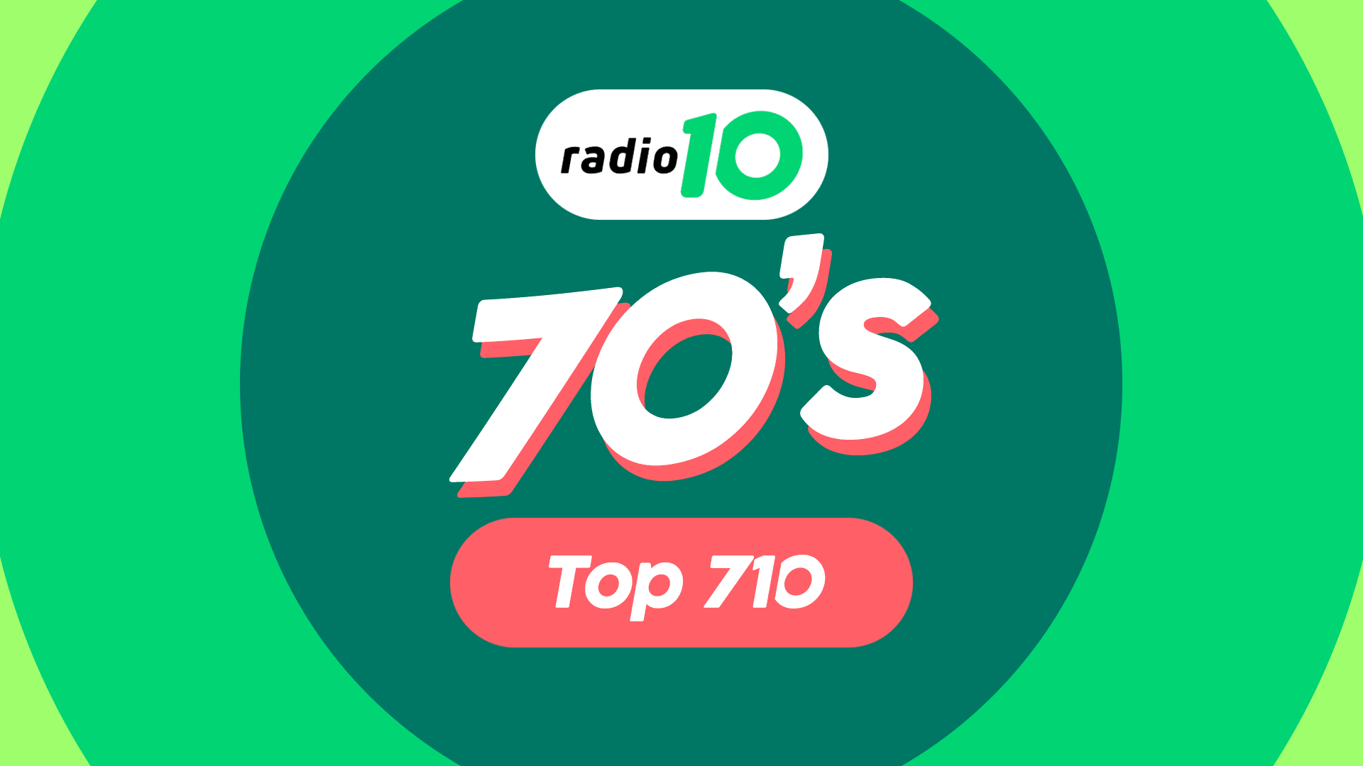 Luister naar de 70's Top 710!