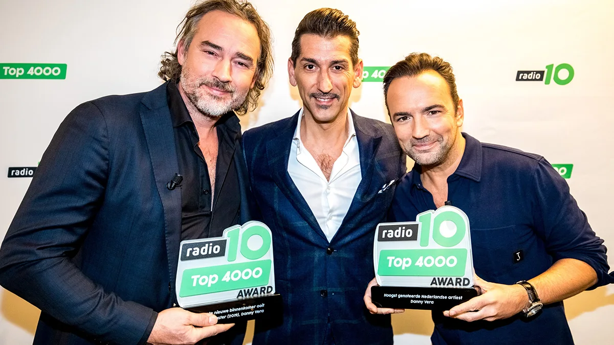 Danny Vera wint twee Top 4000 Awards