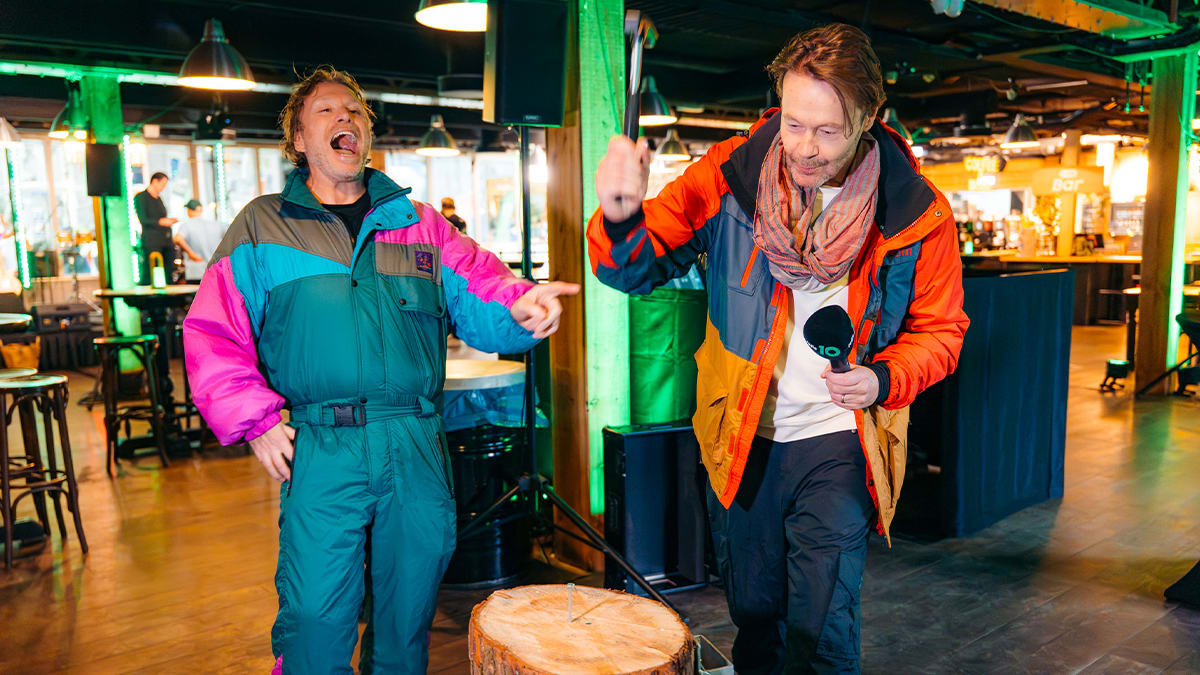 Gijs en Matijn doen een ultieme après-ski challenge!
