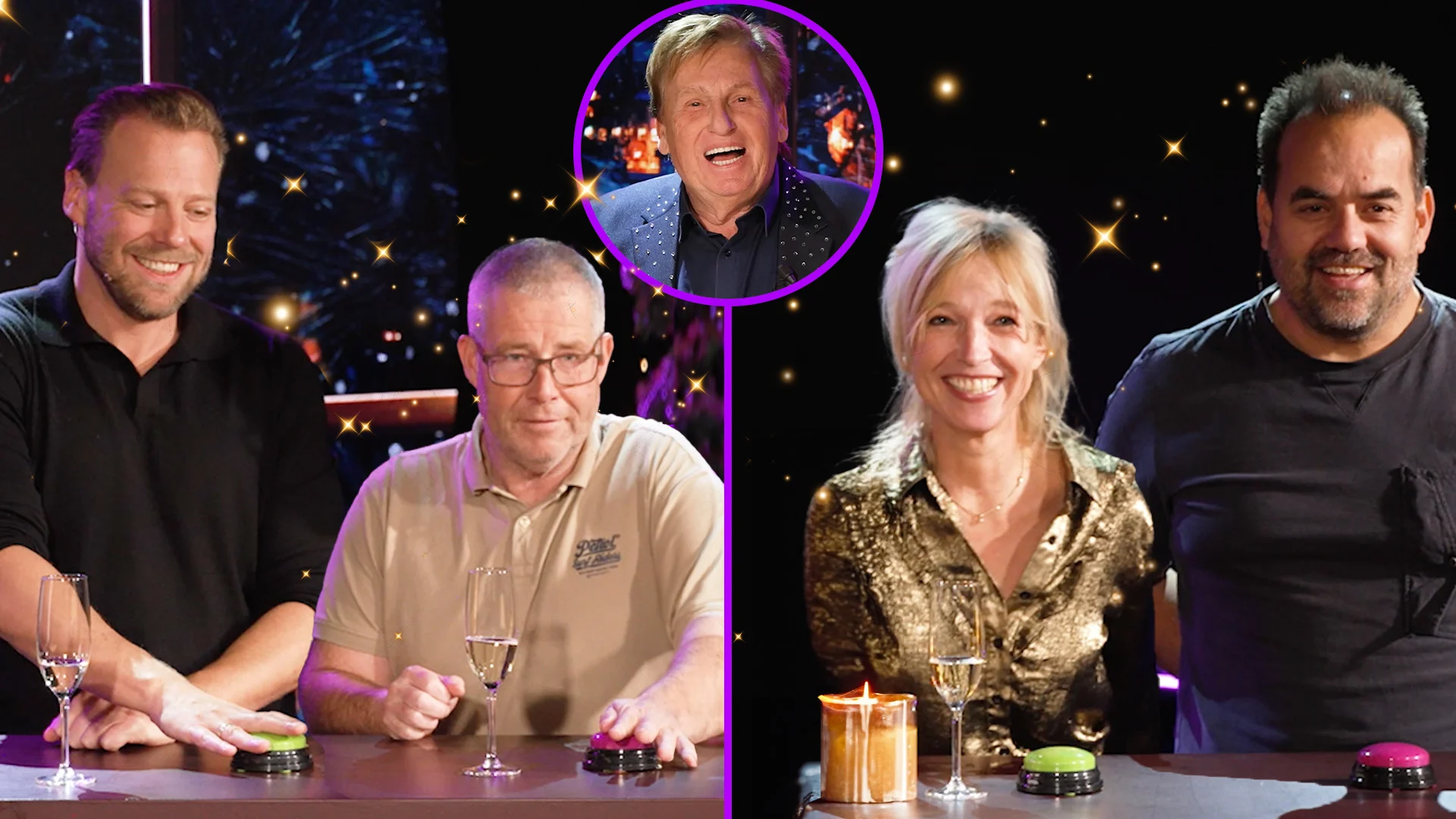 Tim, Rick, Niels en Florentien nemen het tegen elkaar op in Eindejaarsquiz!