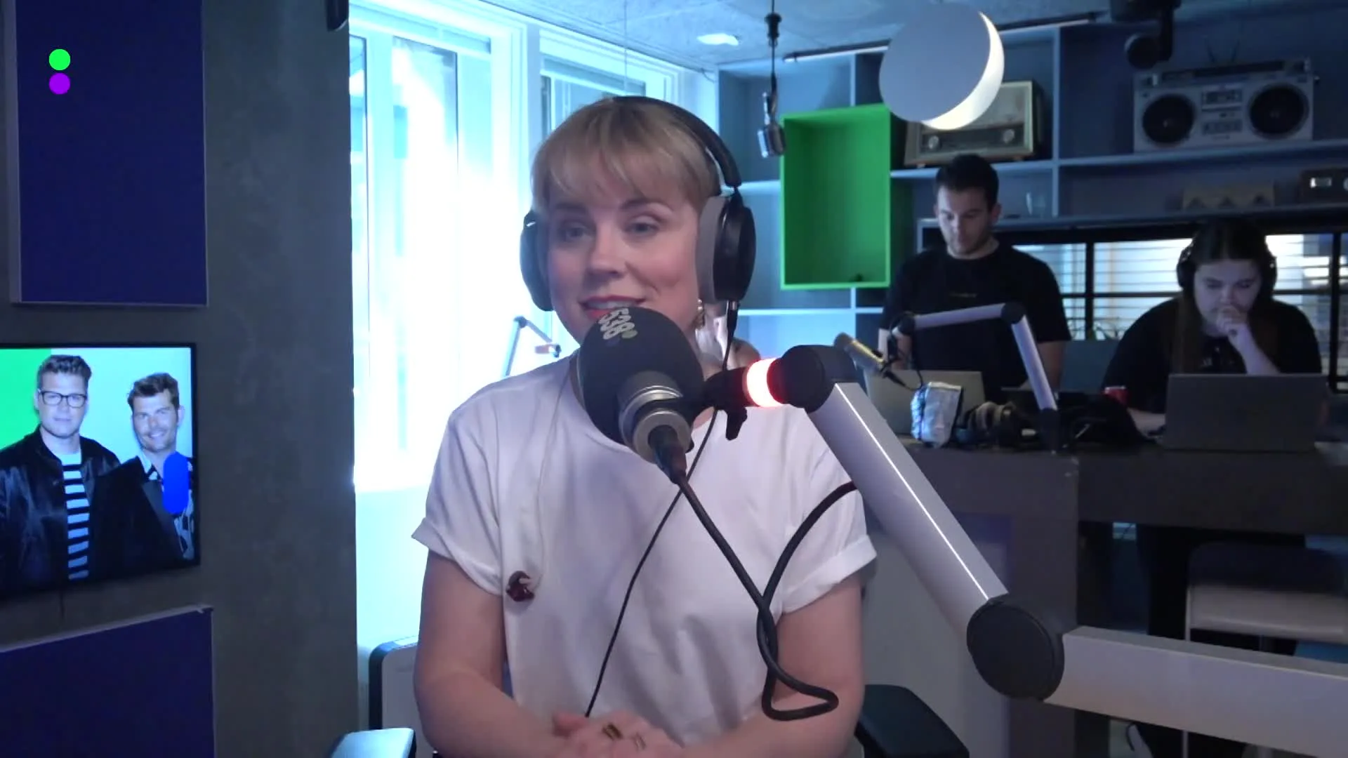 Ilse DeLange bij De Coen en Sander Show