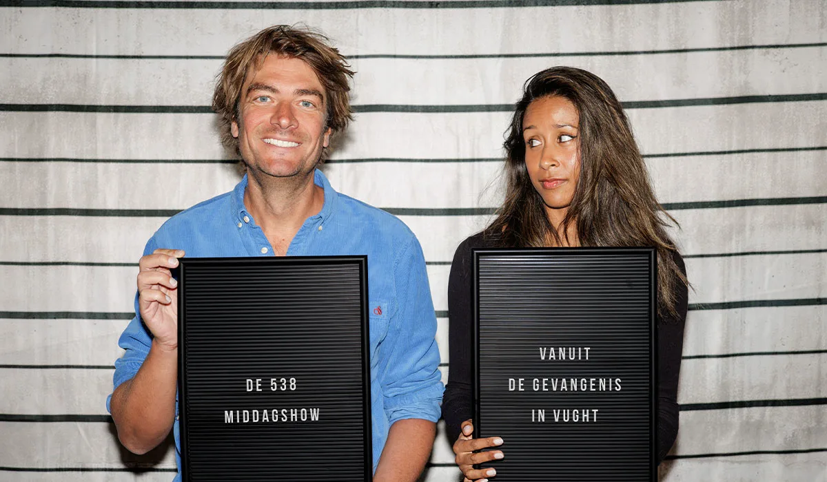 De 538 Middagshow zendt uit vanuit de strengst bewaakte gevangenis van Nederland: PI Vught 😳⛓️