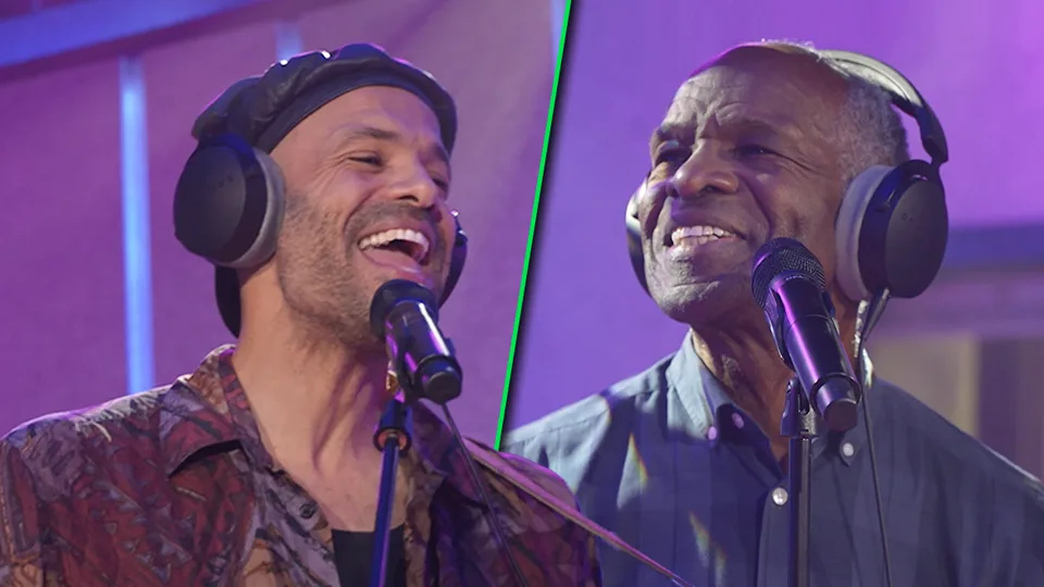 Alain Clark en vader ontroeren 538-luisteraars met live-versie Father And Friend