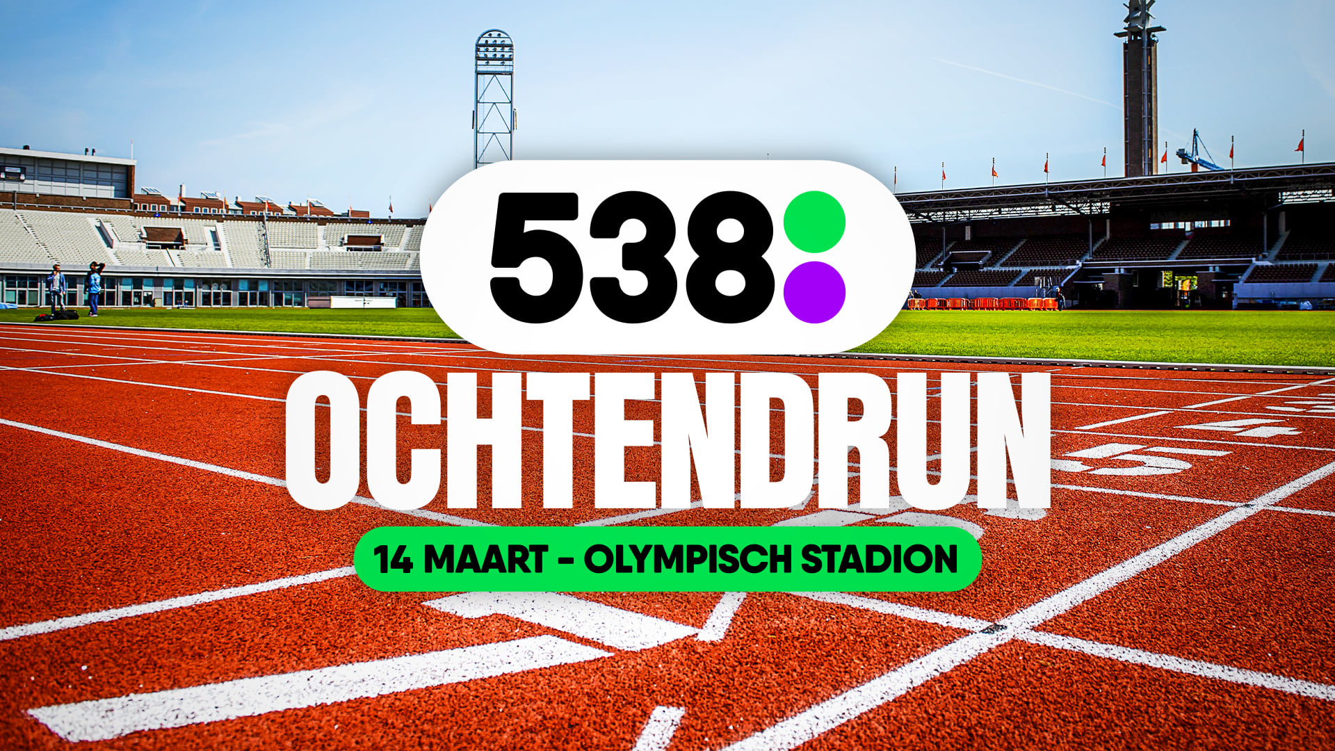 Koop hier je startbewijs voor De 538 Ochtendrun 2026