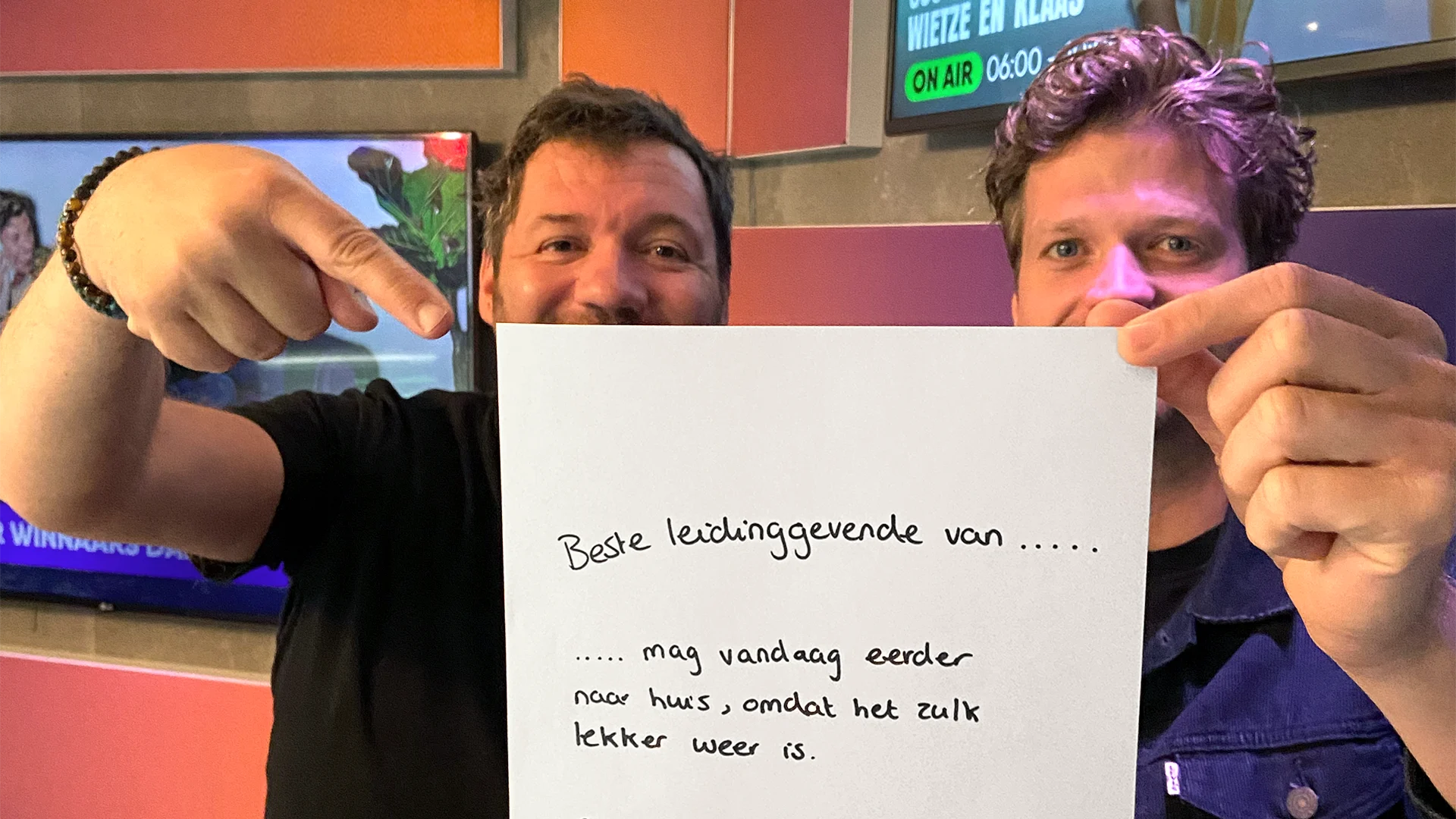 Een vrijbrief voor het lekkere weer! ☀️