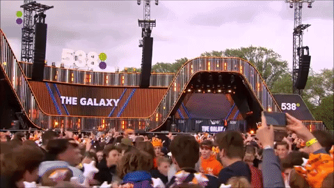 Moshpits en complete chaos bij The Galaxy