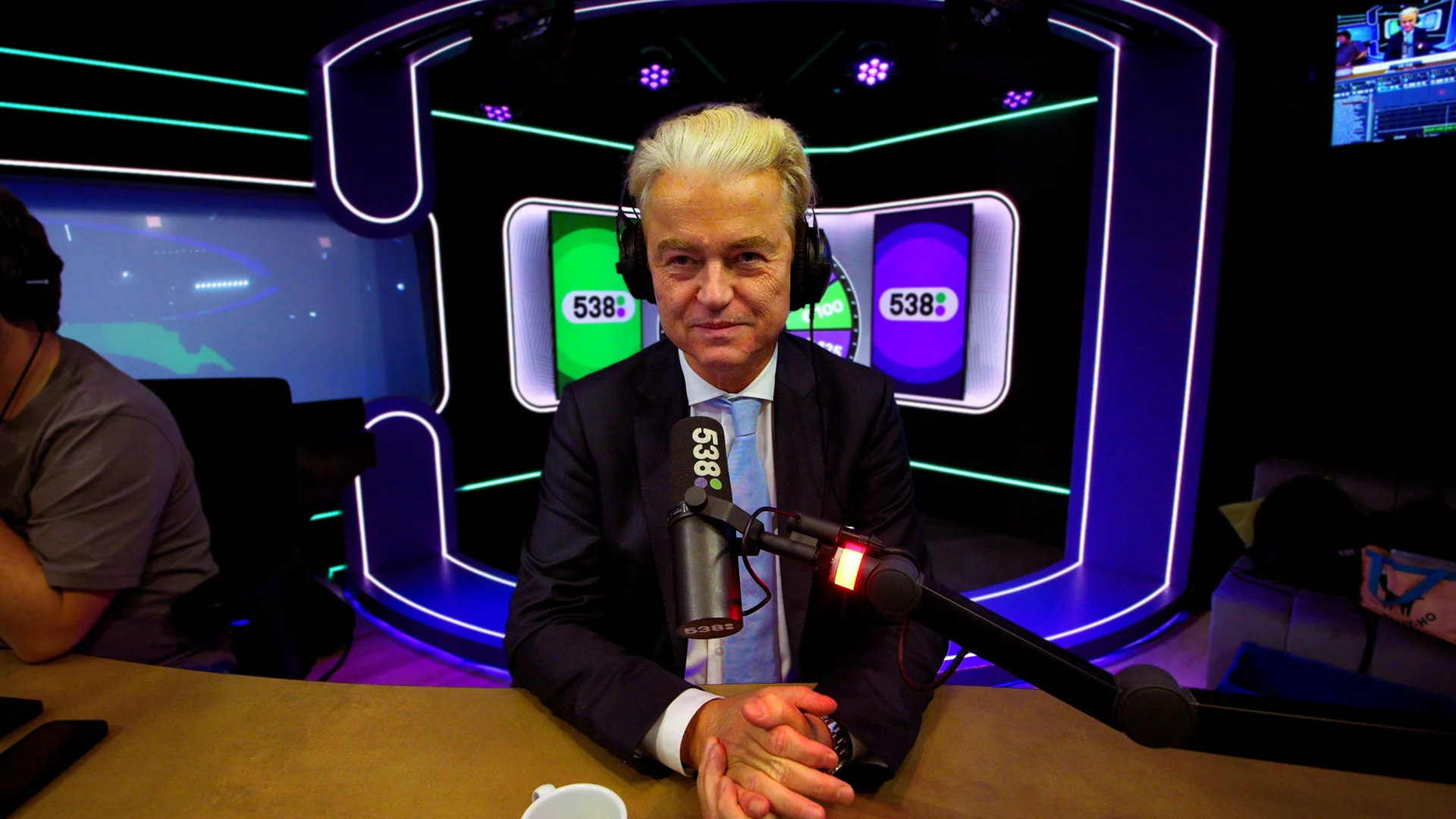 Geert Wilders te gast in De 538 Ochtendshow