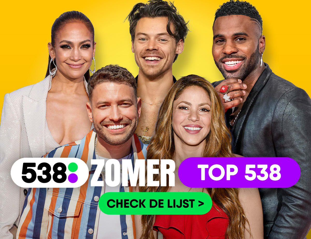 Luister naar de Zomer Top 538! ☀️😎