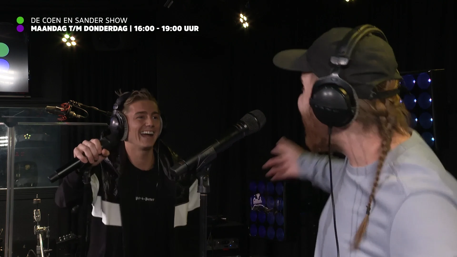 Feest in de 538-studio, want Donnie en Mart Hoogkamer zijn er!