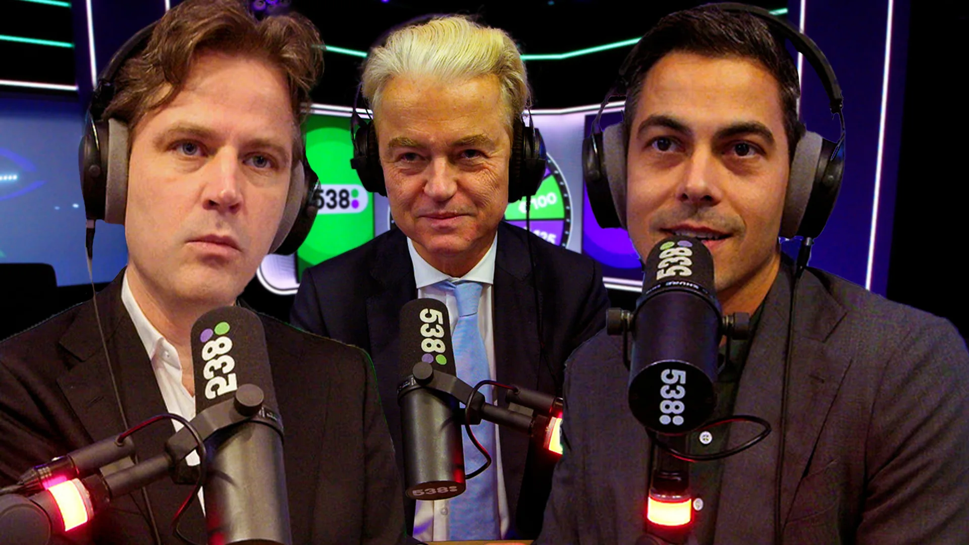 Lijsttrekkers te gast bij De 538 Ochtendshow