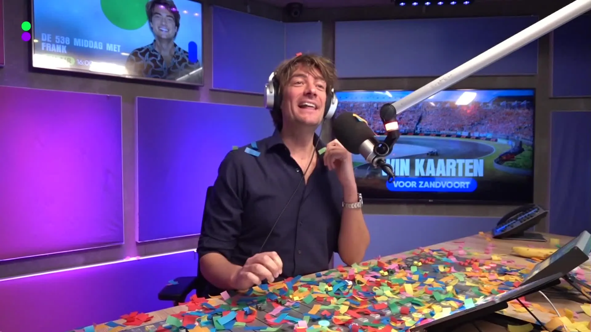 Het is de 100e uitzending van De 538 Middag met Frank!