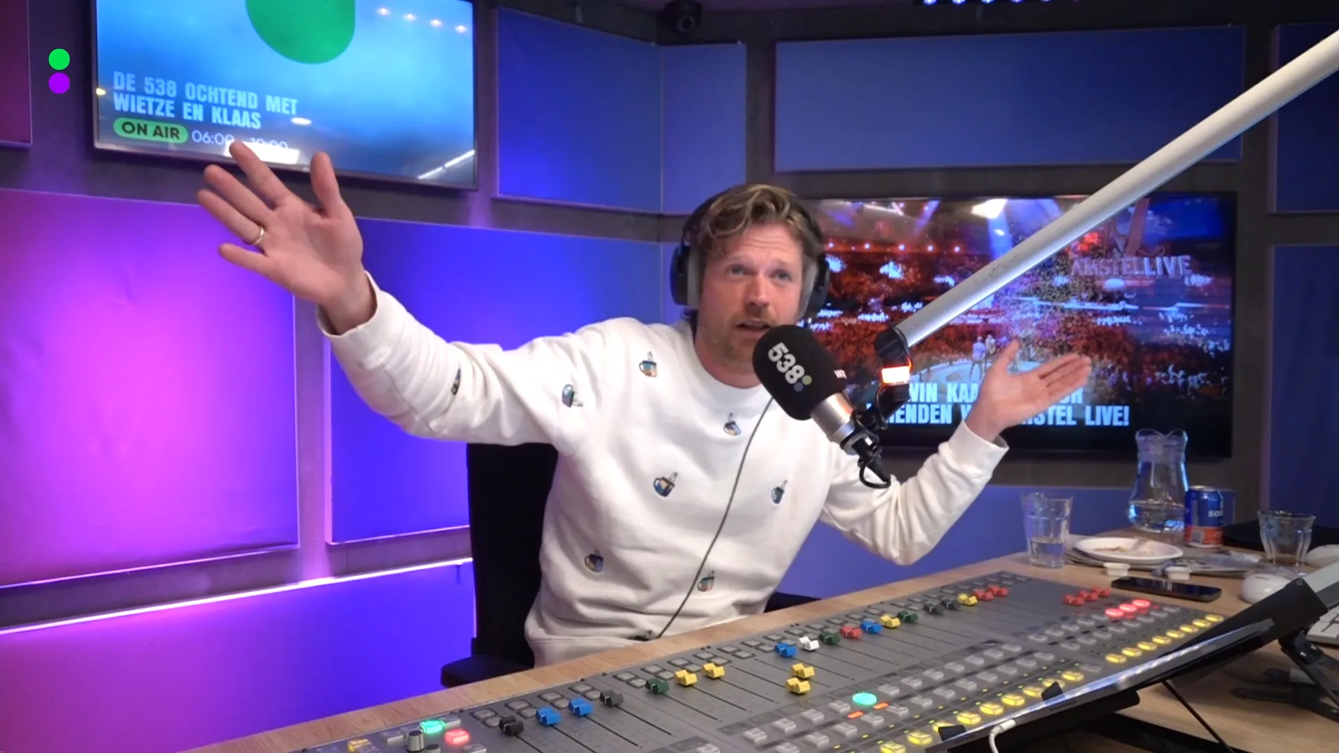 Wietze had wat vakantieproblemen...