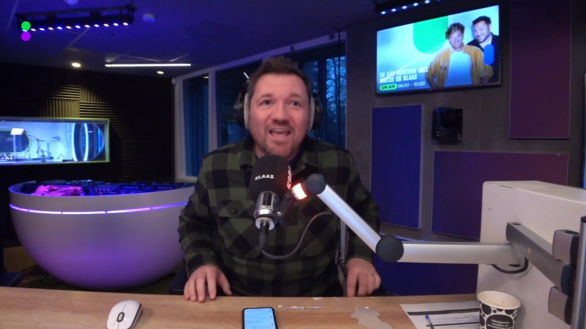 Klaas heeft weer eens juice...