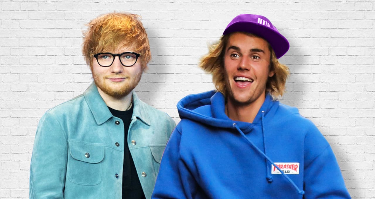 Hij is er! De track van Ed Sheeran met Justin Bieber