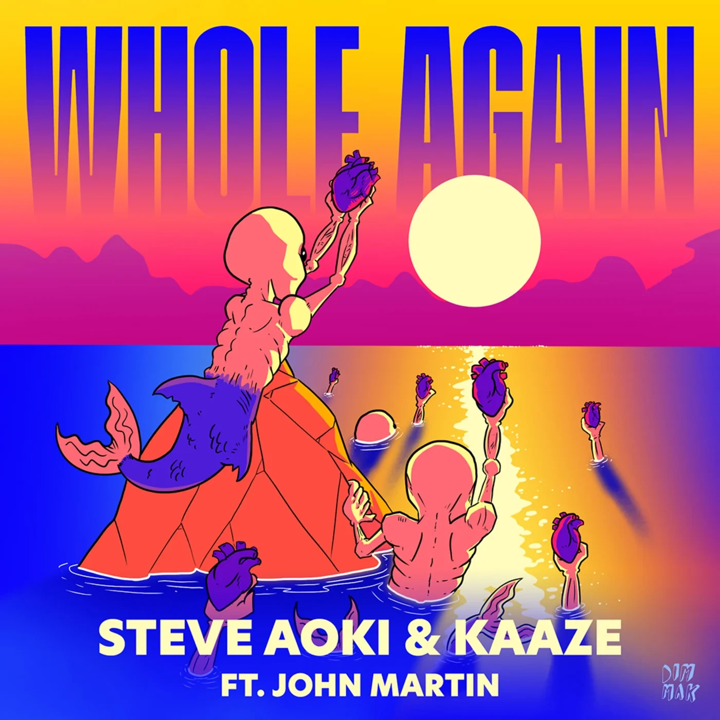 GEMAAKT: STEVE AOKI & KAAZE FT. JOHN MARTIN - WHOLE AGAIN