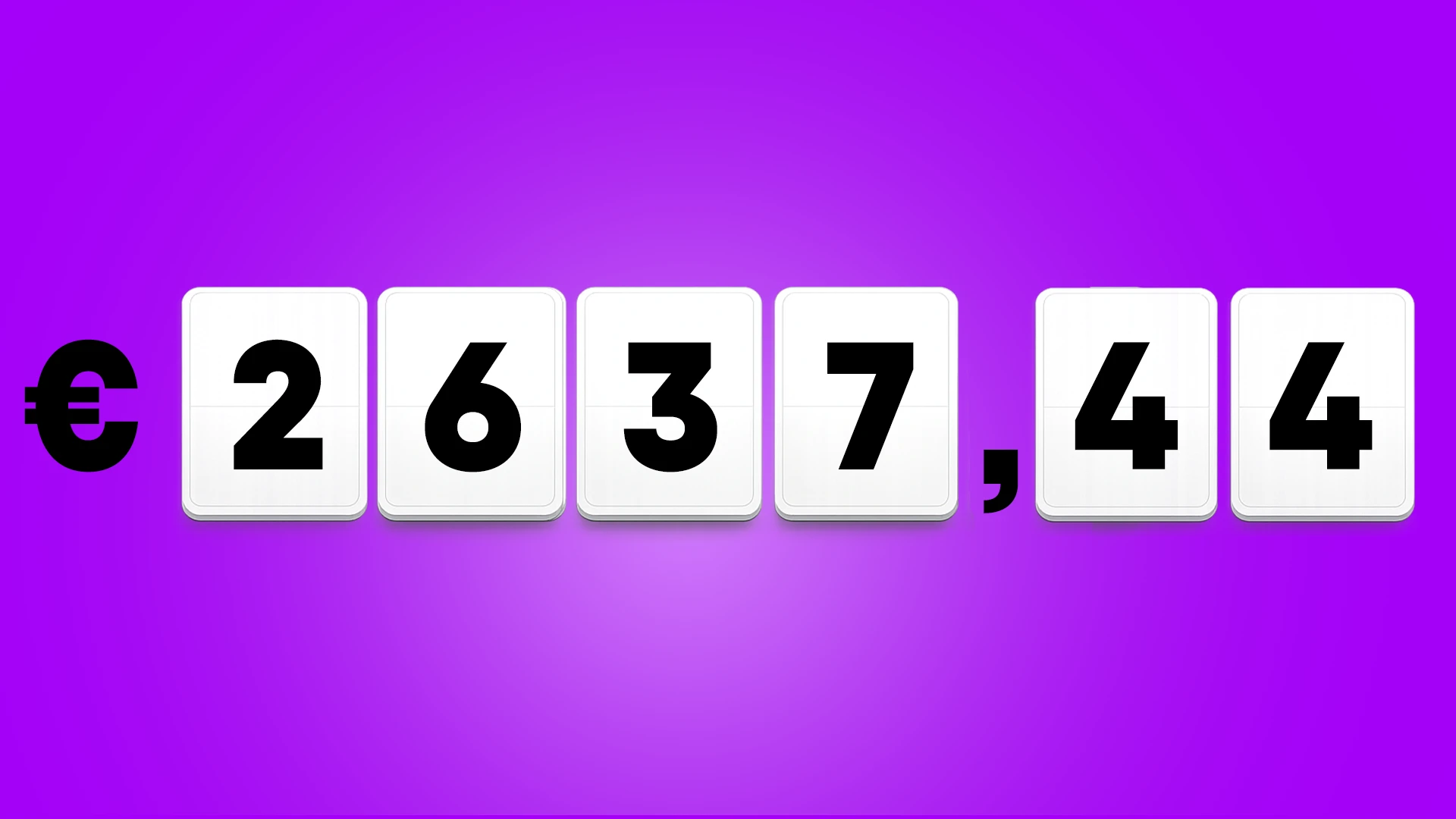 Zoveel geld zit er in de pot van Hierrr Met Je Rekening!