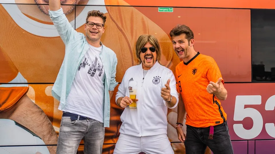 Een internationale ster in de bus!