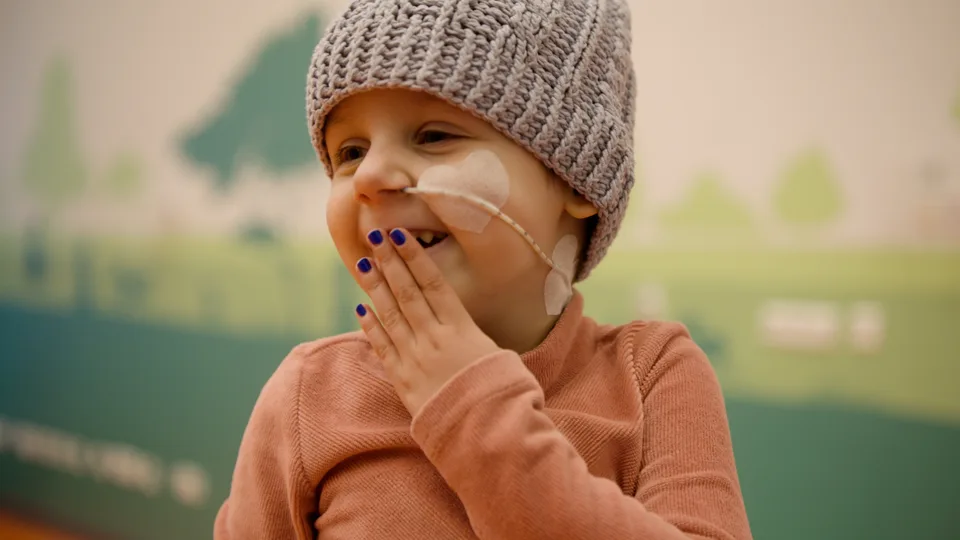 Jorien over haar dochter Kiki (3) met kanker