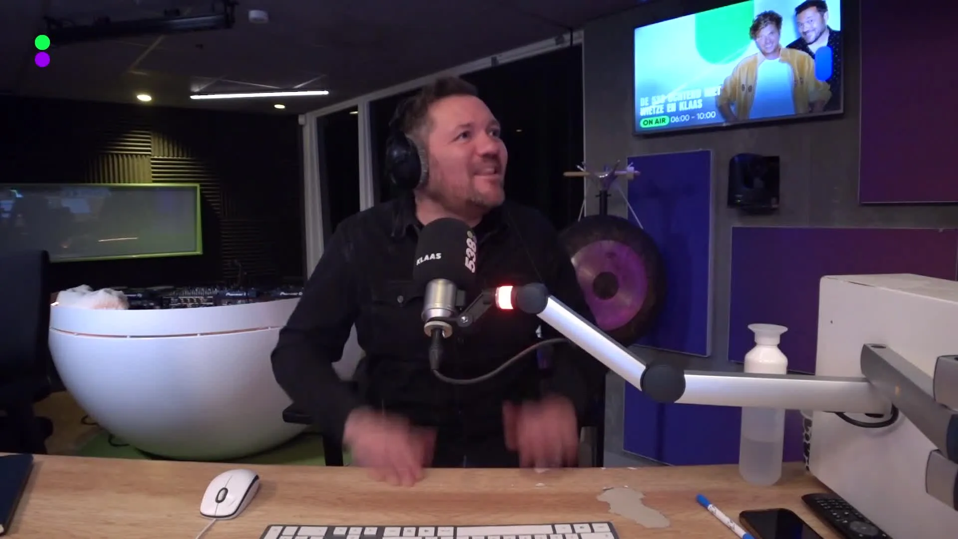 Wietze heeft iets onder de leden...