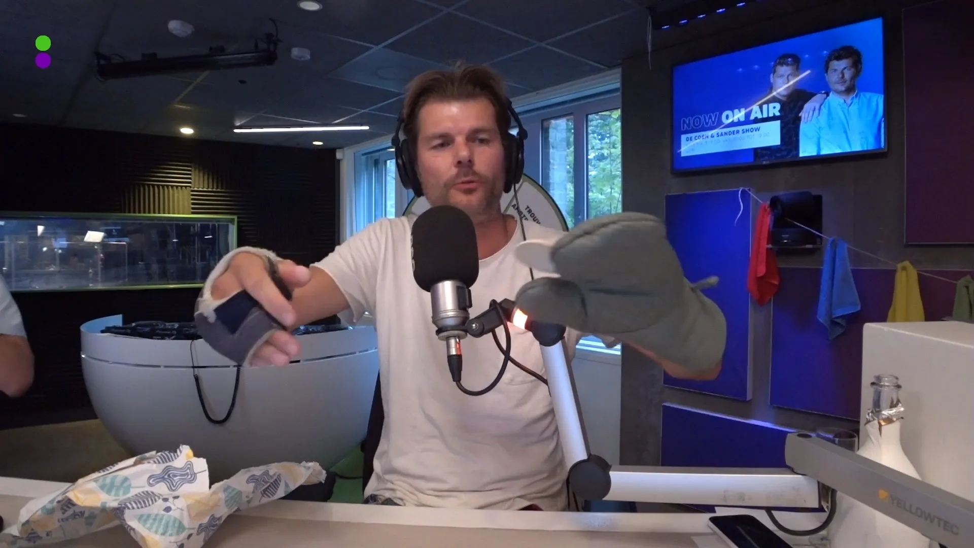 Sander krijgt zijn eigen uitvinding cadeau!