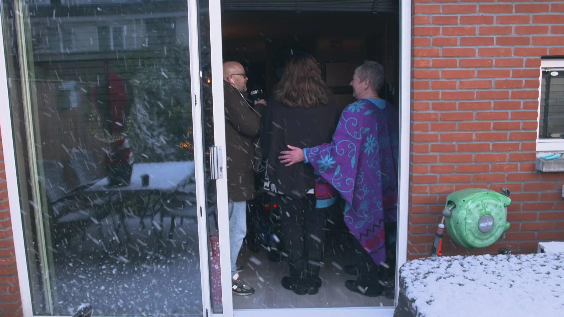 Chantal wordt verrast met een witte kerst in De Beste Wensen!