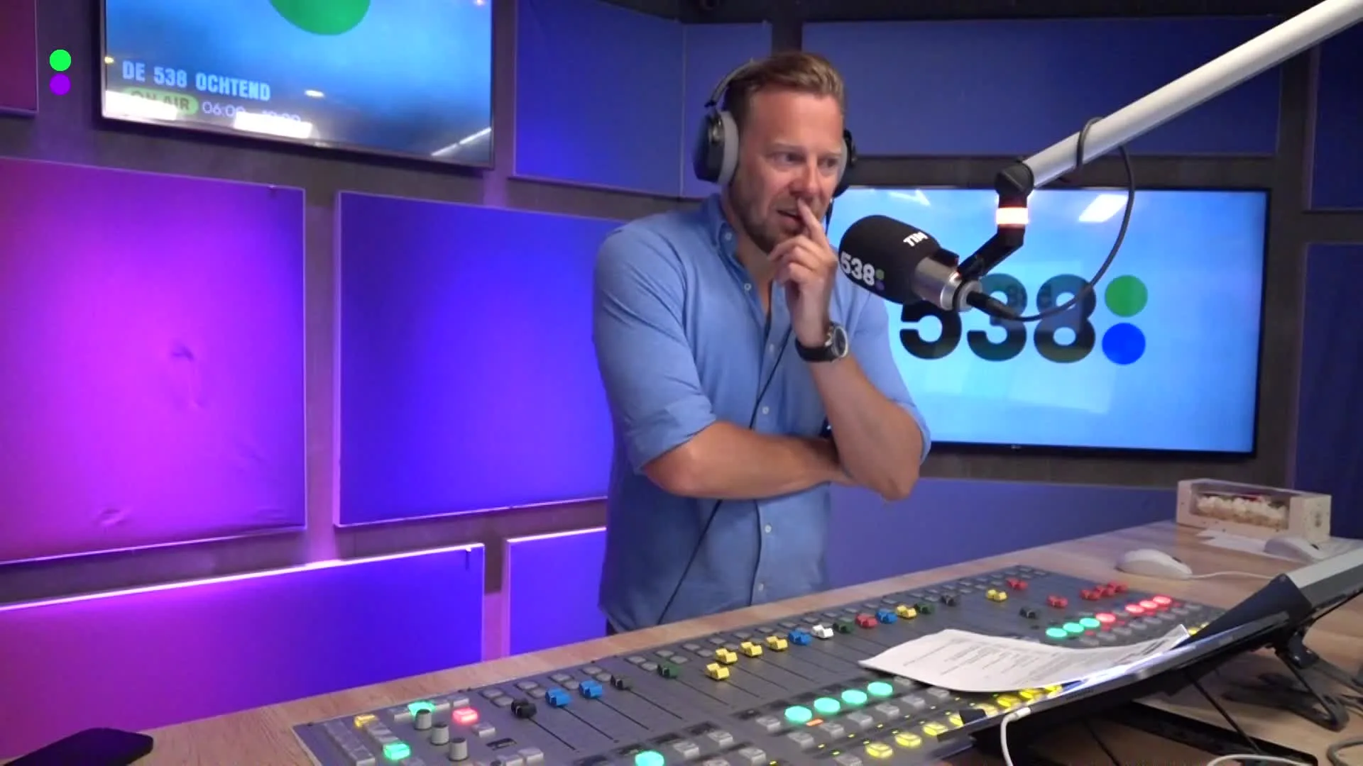 De 538 Ochtend belt met Mark van Bommel