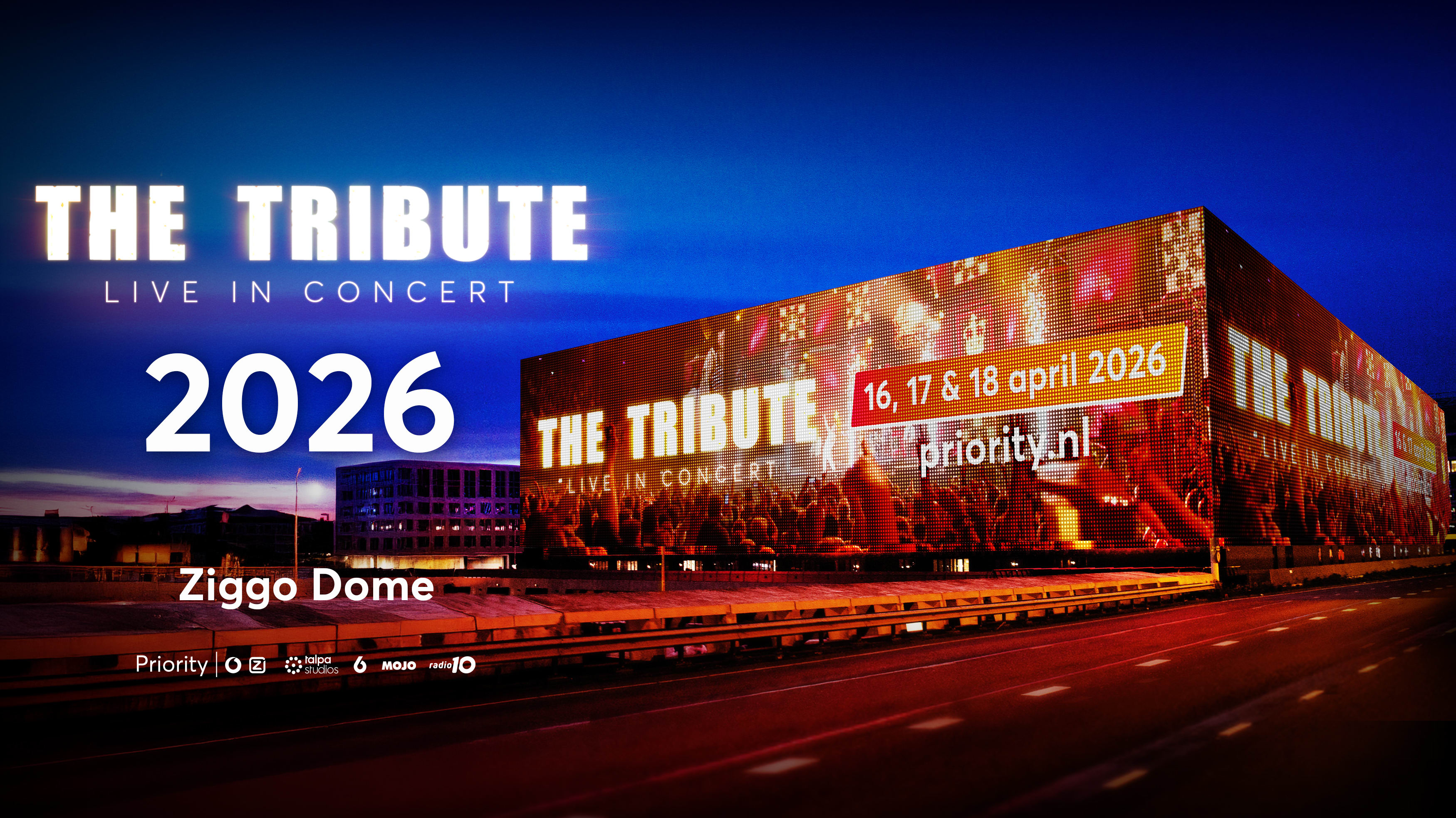 Kom naar The Tribute - Live in Concert 2026! 🎤