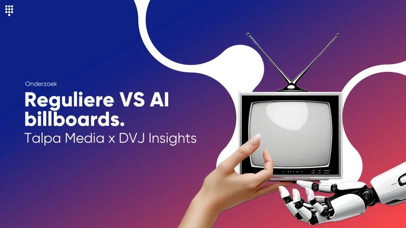 Gelijkspel op het grote scherm: AI versus traditioneel billboard