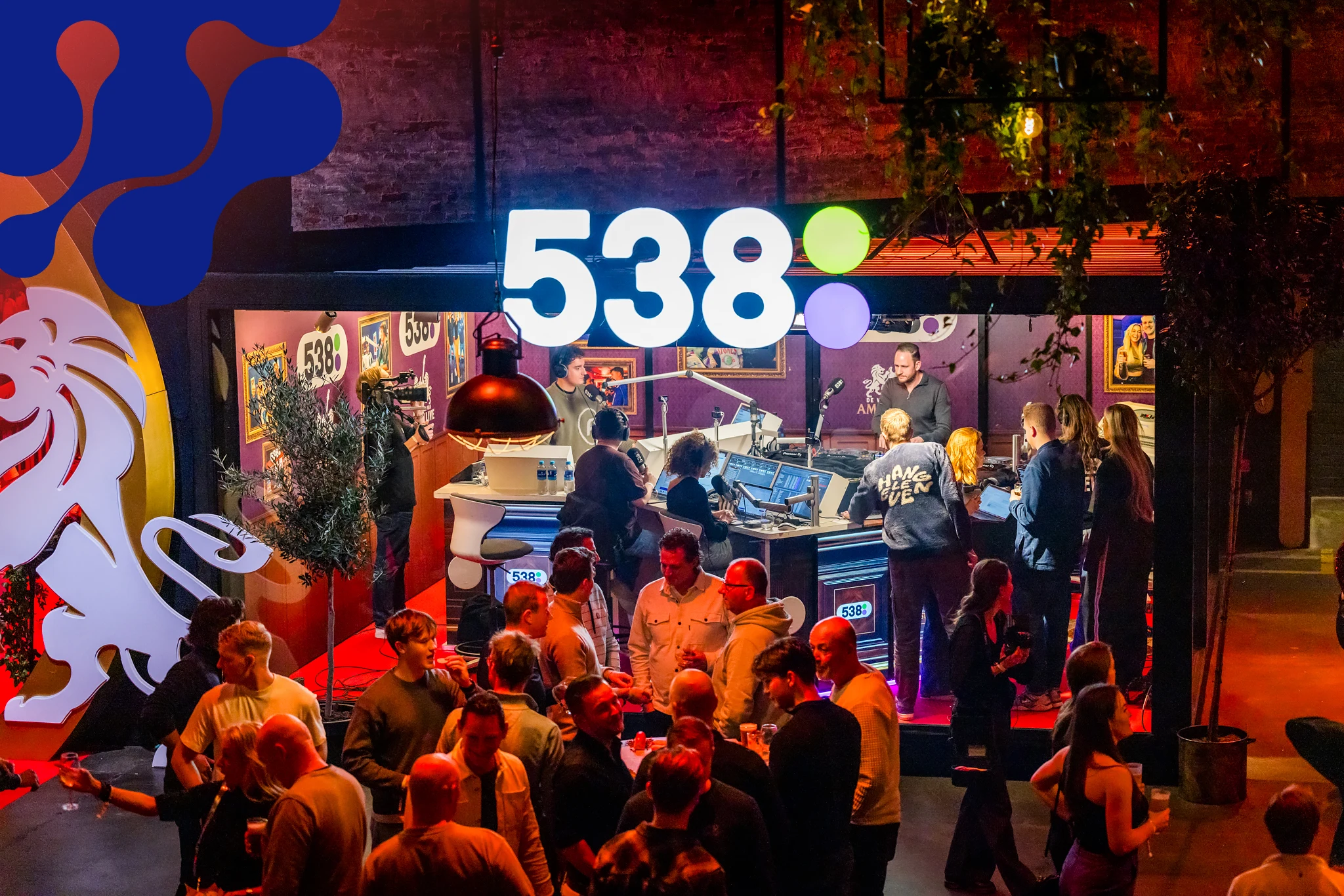 Radio 538 live vanaf De Vrienden van Amstel LIVE!