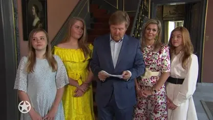 Oranjes vanuit paleis: ‘Op afstand van elkaar toch een eenheid'