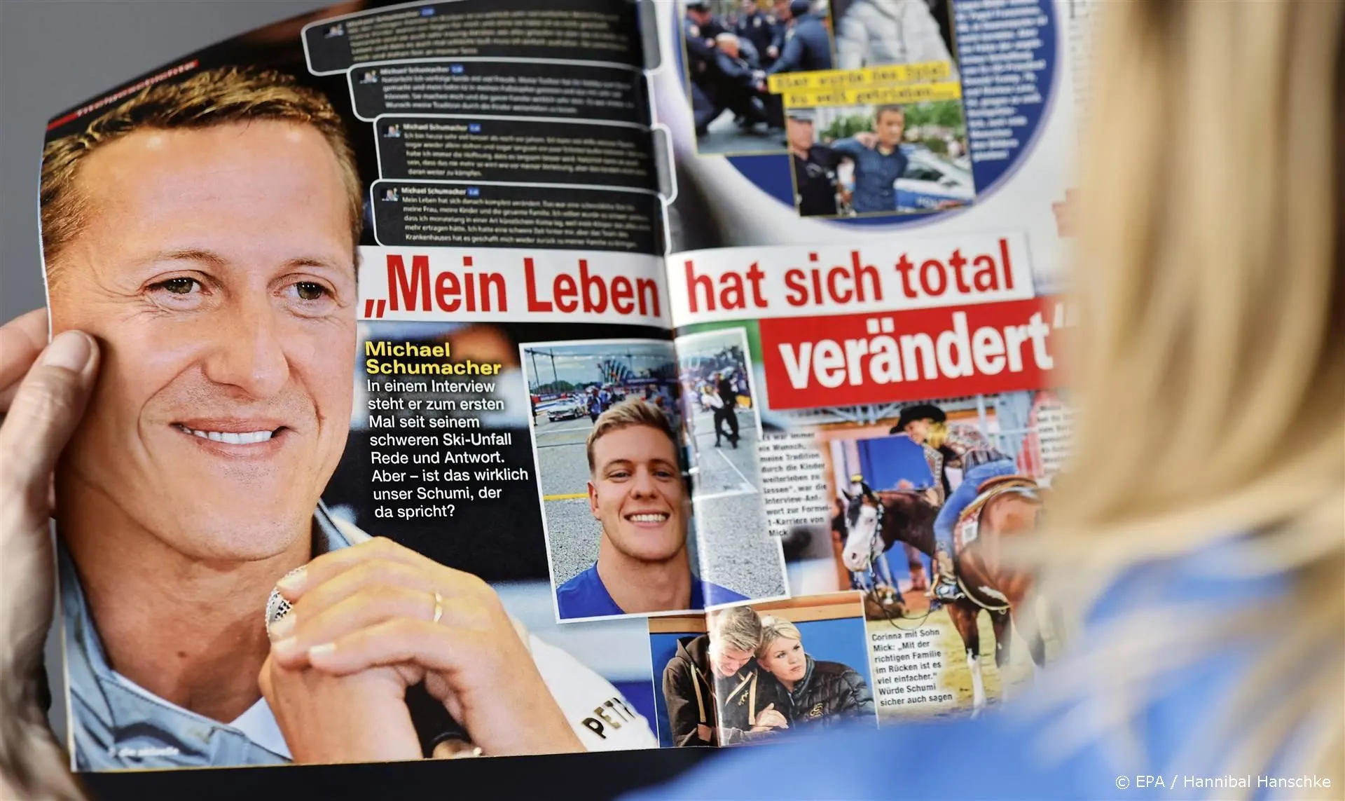 Ontslag na nepinterview Michael Schumacher