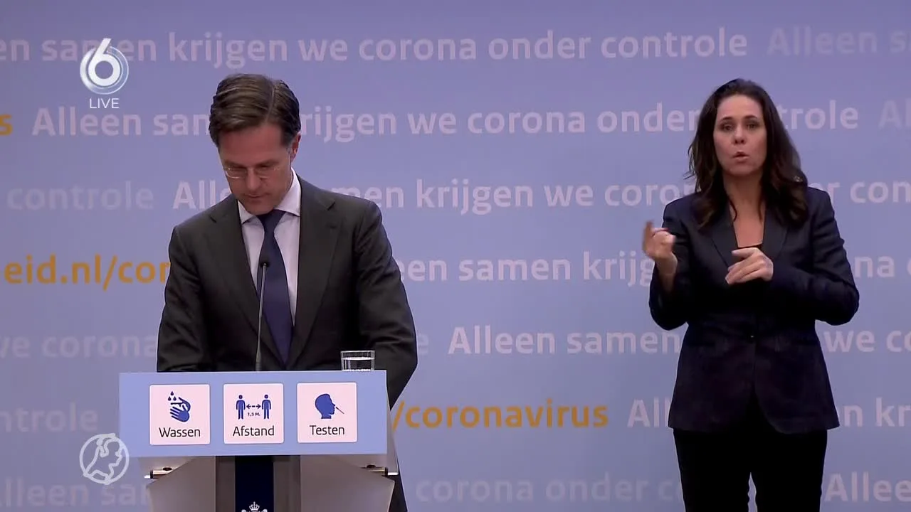 Persconferentie 20 april