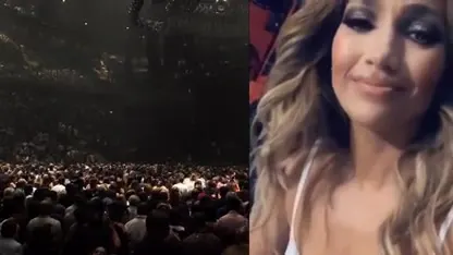 Jennifer Lopez moet concert staken vanwege grote stroomstoring