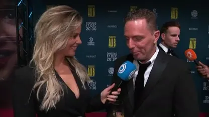 Celine peilt sfeer bij Roast of Ali B