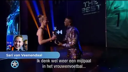 Beste keepster ter wereld Sari van Veenendaal ongekend trots