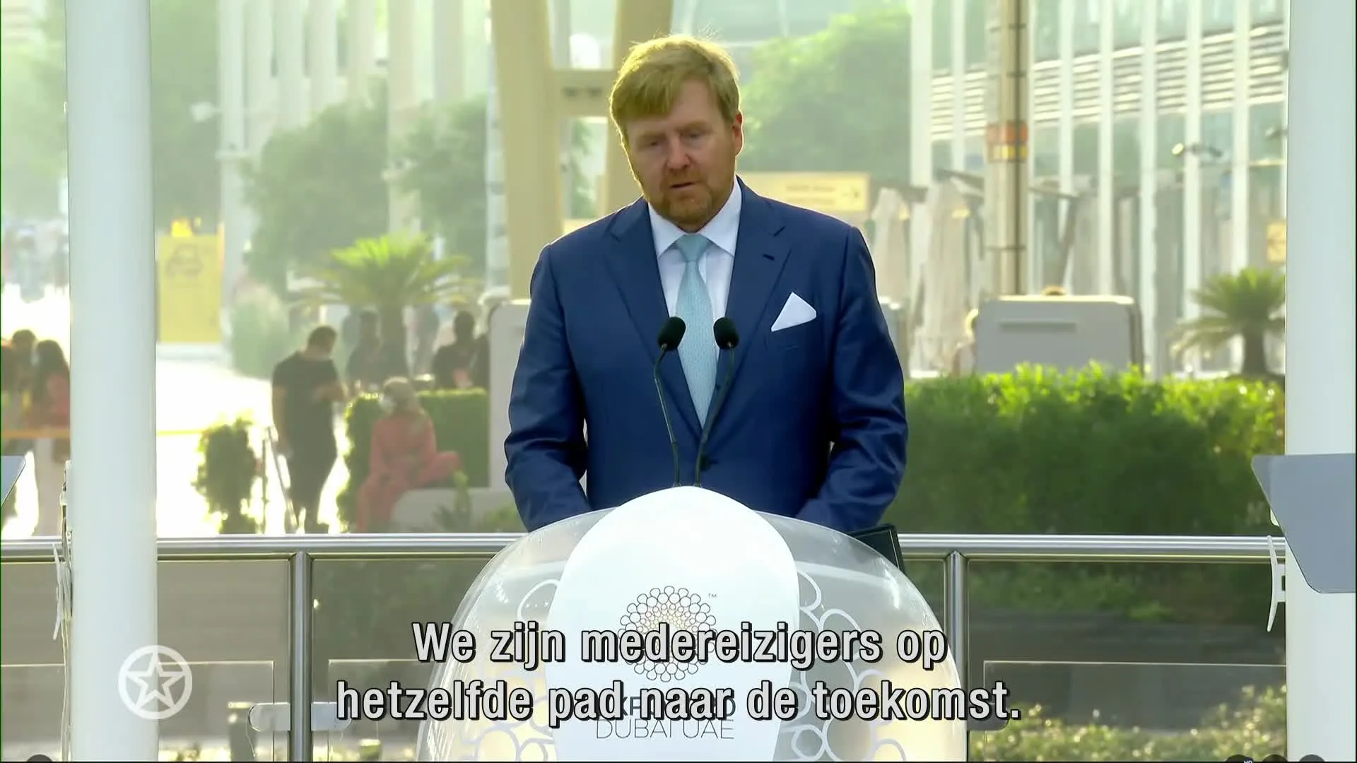 Willem-Alexander opent Nederlands paviljoen op Expo in Dubai