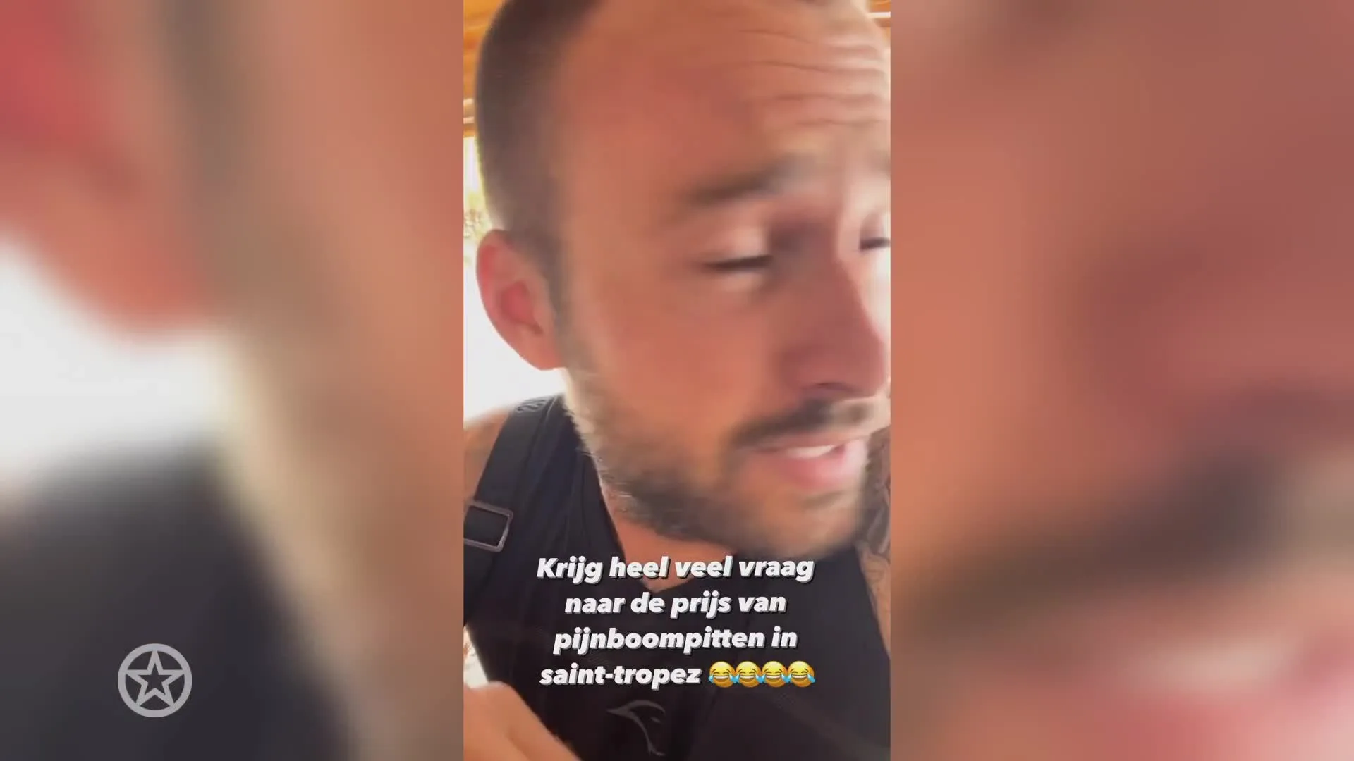 Dave Roelvink op vakantie in Saint Tropez