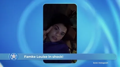 Show Update: Famke Louise in shock!