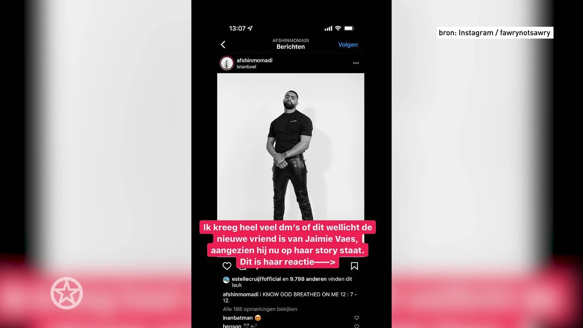 Jaimie Vaes reageert op geruchten nieuwe liefde