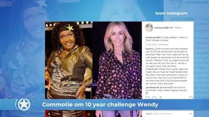 Show Update: Commotie om Ten Year Challenge Wendy
