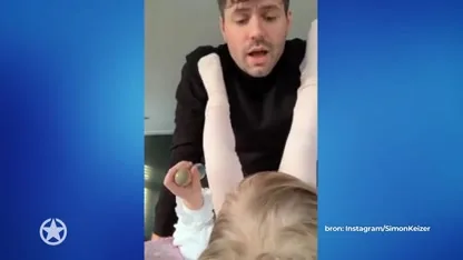 Dochtertje Simon Keizer geen van fan van haar vader