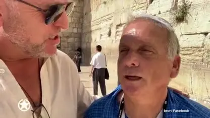 Gordon en Johny Heuckeroth verbroederen in Israël