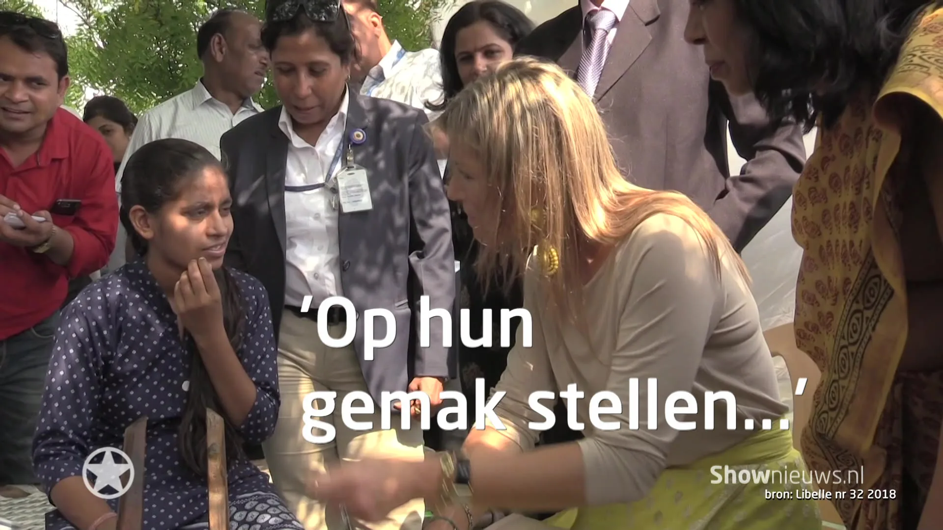 Máxima openhartig in Libelle