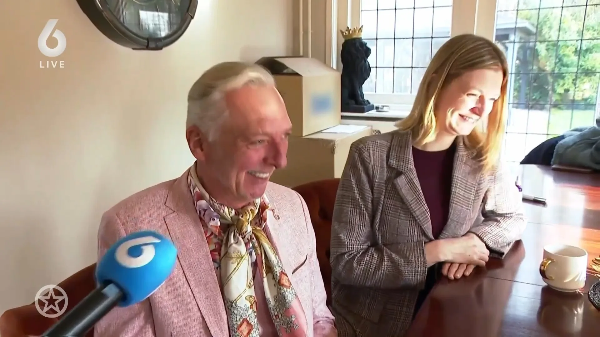 De familie Meiland wordt ondervraagd over hun Italiaans