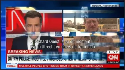 Schietpartij Utrecht binnen paar minuten wereldnieuws